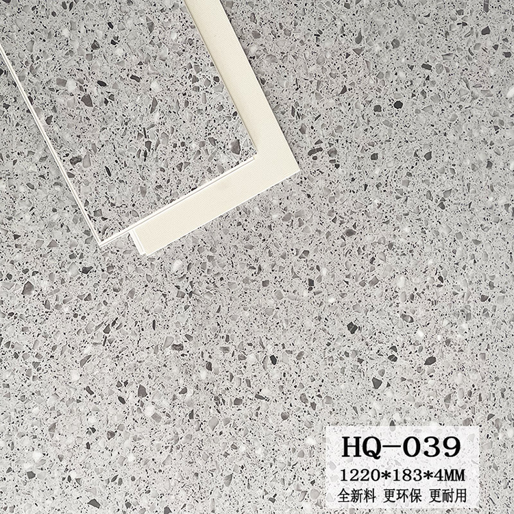 Stone crystal floor