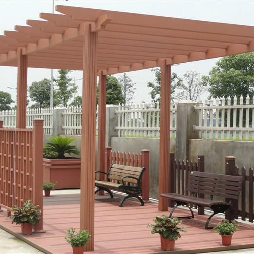 Outdoor wood plastic